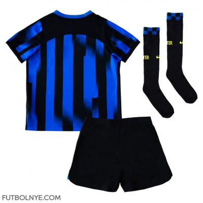 Camiseta Inter Milan Primera Equipación para niños 2023-24 manga corta (+ pantalones cortos)